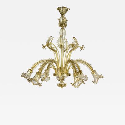  Barovier Toso Overwhelming Murano Chandelier by Barovier Toso 1960s
