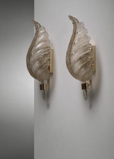  Barovier Toso Pair Barovier Toso Wall Appliques