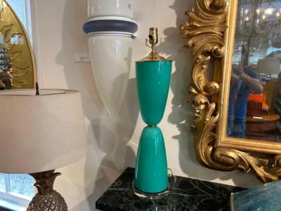  Barovier Toso Pair Of Vintage Murano Glass Lamps