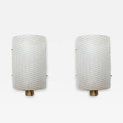  Barovier Toso Pair of Italian Modern Barovier and Toso Wall Lights