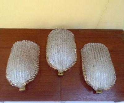  Barovier Toso Pair of Wall Lights