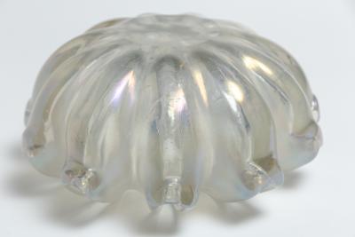  Barovier Toso Rare Ercole Barovier A Grosse Costolature Low Vase 1948