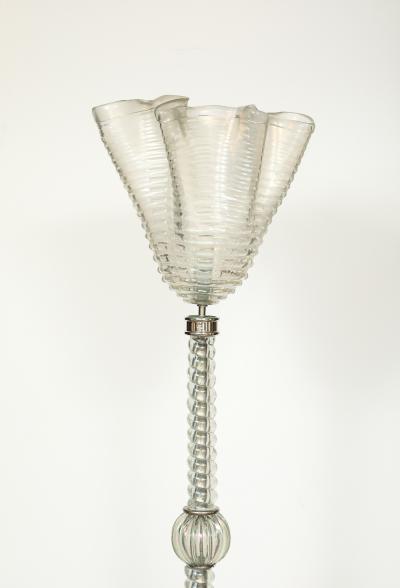  Barovier Toso Rostrato Murano Floor Lamp by Barovier Toso