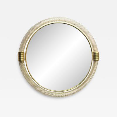  Barovier Toso Round Wall Mirror With Torgiglione Torchon Barovier Inspired Luxury D cor