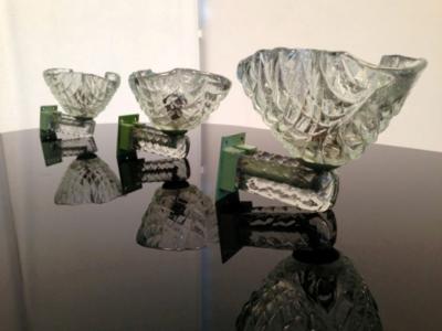  Barovier Toso Set of 4 Wall Lights in Murano Glass