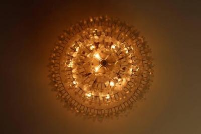  Barovier Toso Spectacular Palmette Chandelier by Barovier Toso Murano 1960s