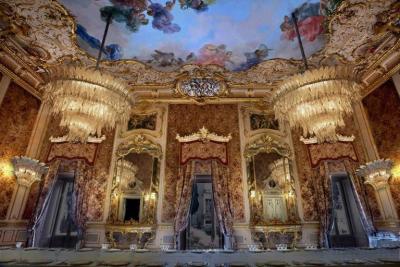  Barovier Toso Spectacular Palmette Chandelier by Barovier Toso Murano 1960s