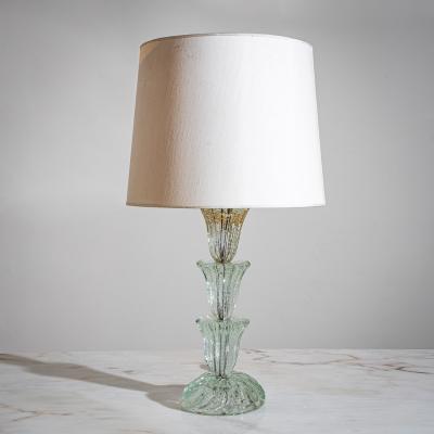  Barovier Toso Table Lamp attributed to Barovier Toso Italy 1940s