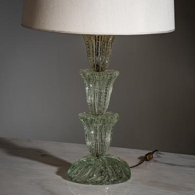  Barovier Toso Table Lamp attributed to Barovier Toso Italy 1940s