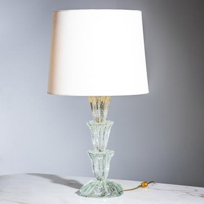  Barovier Toso Table Lamp attributed to Barovier Toso Italy 1940s