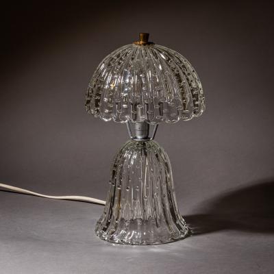  Barovier Toso Table Lamp attributed to Barovier Toso Italy Mid 20th Century