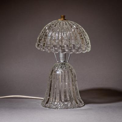 Barovier Toso Table Lamp attributed to Barovier Toso Italy Mid 20th Century