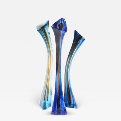  Barry Entner Barry Entner Triangle Solids Glass Sculpture 2014