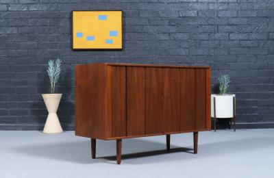  Barzilay Furniture Manufacturing California Modern Tambour Door Credenza by Barzilay