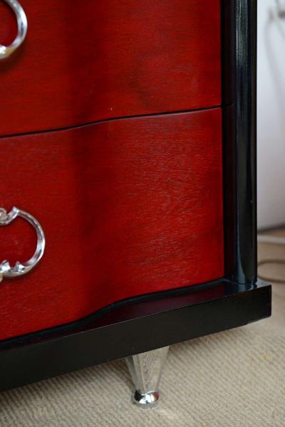  Bassett Furniture Midcentury Hollywood Regency Glamourous Dresser by Bassett Furniture C 1940s