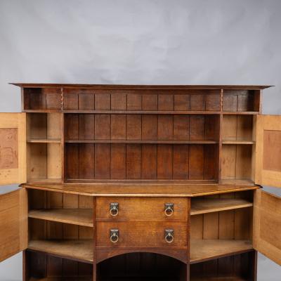  Bath Cabinet Makers Bath Cabinet Makers an Arts Crafts Oak Sideboard with Dutch Inlaid Scenes