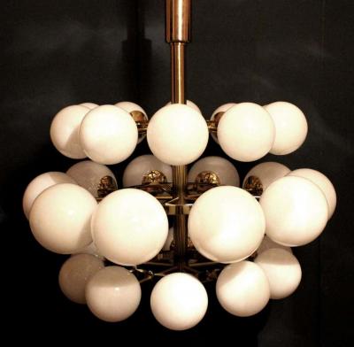  Bauhaus Gigantic Cinema Concert Hall Ceiling Lamp Germany 1960s 1970s