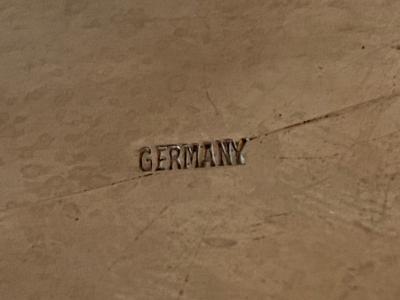  Bauhaus MODERNIST PAIR OF ART DECO GLASS SPIRAL AND CHROME CANDLESTICKS