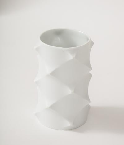  Bavaria 1960s Bavaria Germany Porcelain Brutalist Vase