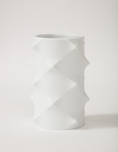  Bavaria 1960s Bavaria Germany Porcelain Brutalist Vase