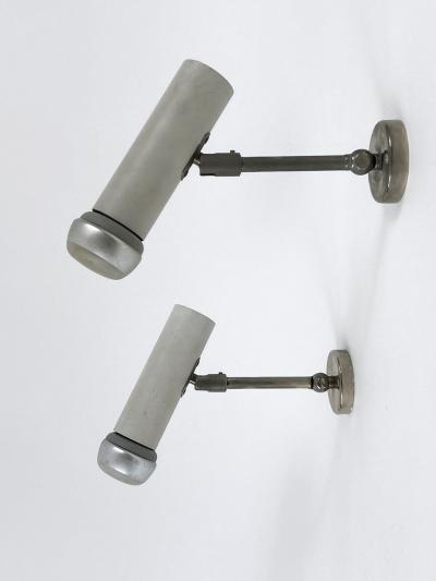  Beisl Leuchten Set of Two Minimalistic Ceiling Lamps Sconces or Spot Lights by Beisl 1970s