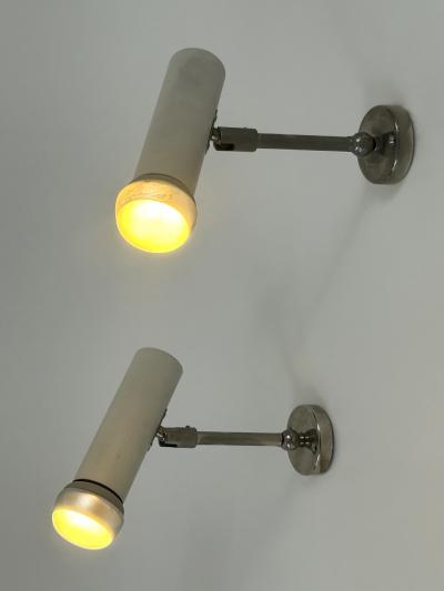  Beisl Leuchten Set of Two Minimalistic Ceiling Lamps Sconces or Spot Lights by Beisl 1970s