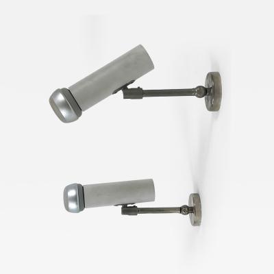  Beisl Leuchten Set of Two Minimalistic Ceiling Lamps Sconces or Spot Lights by Beisl 1970s