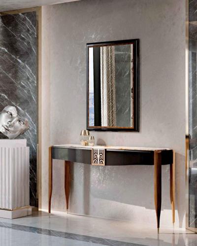  Bel Mondo Lexington Avenue Console and Mirror