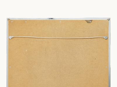  Belgo Chrome Chrome and Brass mirror by Belgo Chrome 1970s