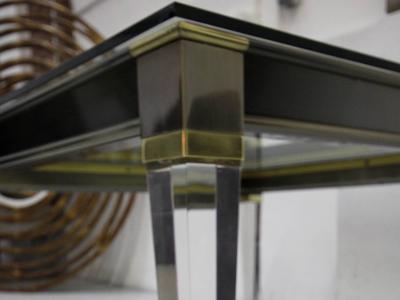  Belgo Chrome Coffee table by Belgo Chrome Belgium circa 1970