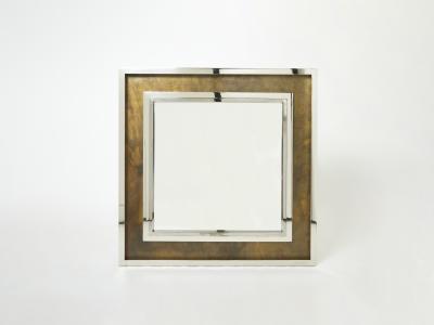  Belgo Chrome XL Industrial Chrome copper metal mirror Belgo Chrome 1970s