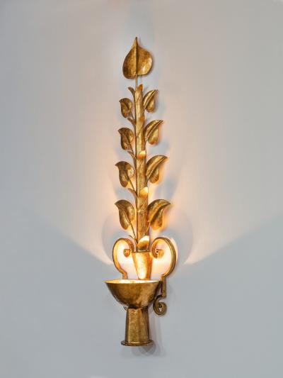 Benediko Large Liane Wall Sconce in Antique Gold
