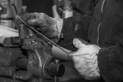 Benediko Organic Etna Side Table in Forest Brown Finish