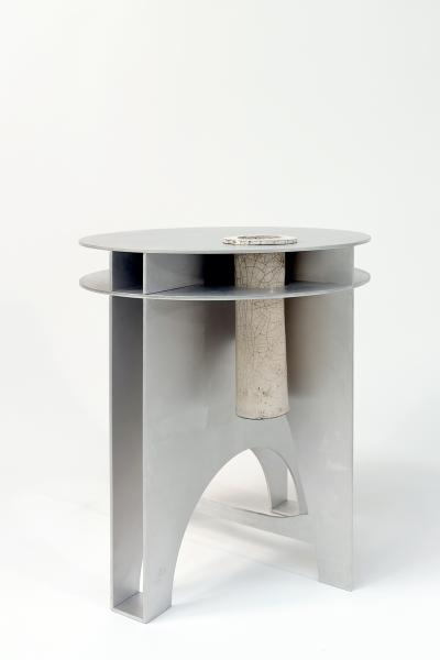  Benoit Maire Neko small table or stool with vase