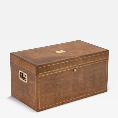  Benson Hedges A Fine Art Deco Period Brass Mounted Ship s Humidor from the M Y Princess