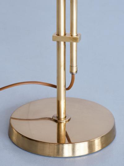 Bergboms Bergboms B 131 Height Adjustable Table Lamp in Brass Sweden 1950s