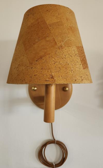  Bergboms Bergboms Cork Beechwood Wall Light