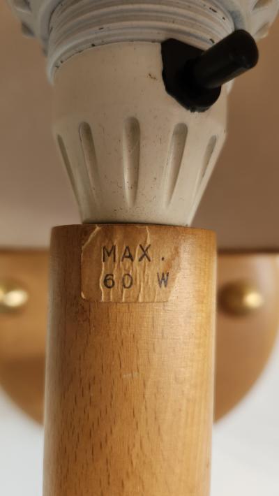  Bergboms Bergboms Cork Beechwood Wall Light