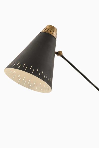  Bergboms Gilbert Watrous Floor Lamp in Brass and Lacquer by Bergboms 1950s