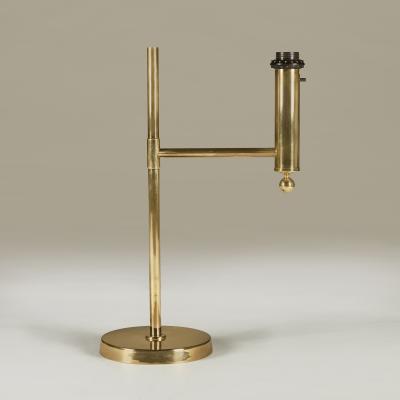  Bergboms Large Swedish 1970s Bergboms brass table lamp