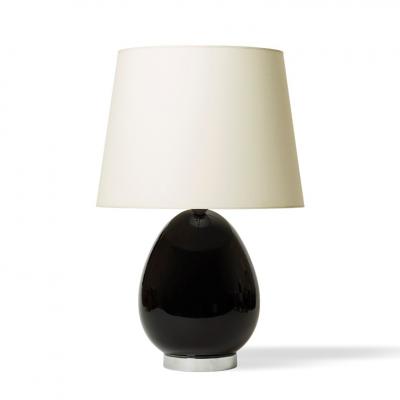  Bergboms Mod Minimalist Pair of Aubergine Lamps by Bergboms Co AB