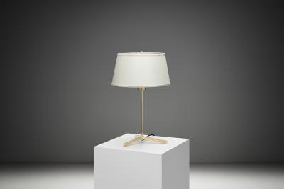  Bergboms Model B 31 Brass Table Lamp by Bergboms Sweden Mid 20th Century