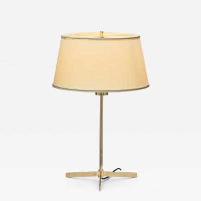  Bergboms Model B 31 Brass Table Lamp by Bergboms Sweden Mid 20th Century