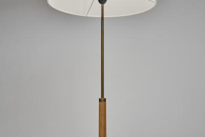  Bergboms Model G 34 Oak Floor Lamp for Bergboms Sweden 1960s