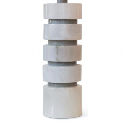  Bergboms Pair of Art Deco Inspired Marble Table Lamps by Bergboms Co 