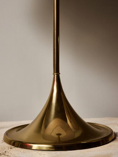  Bergboms Pair of Bergboms Brass Table Lamps Model B 024