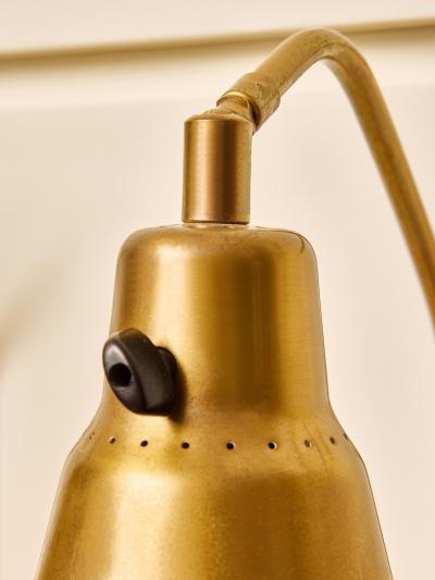  Bergboms Pair of Bergboms SL 3 Adjustable Brass Wall Sconces