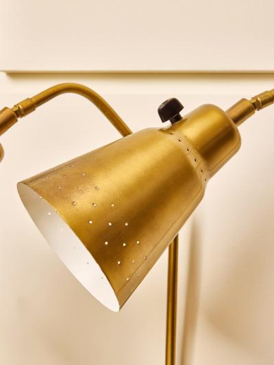 Bergboms Pair of Bergboms SL 3 Adjustable Brass Wall Sconces
