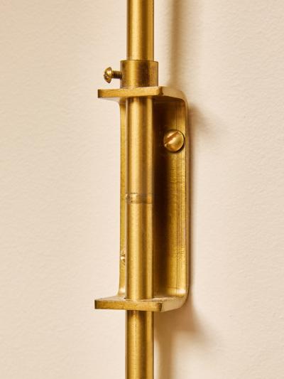  Bergboms Pair of Bergboms SL 3 Adjustable Brass Wall Sconces
