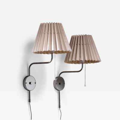  Bergboms Pair of Bergboms wall lamps